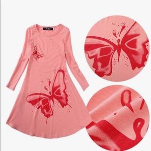 Girls Butterfly Dress